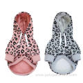 Designers Luxury Cozy Leopard Winter Dog Clothes Clothing